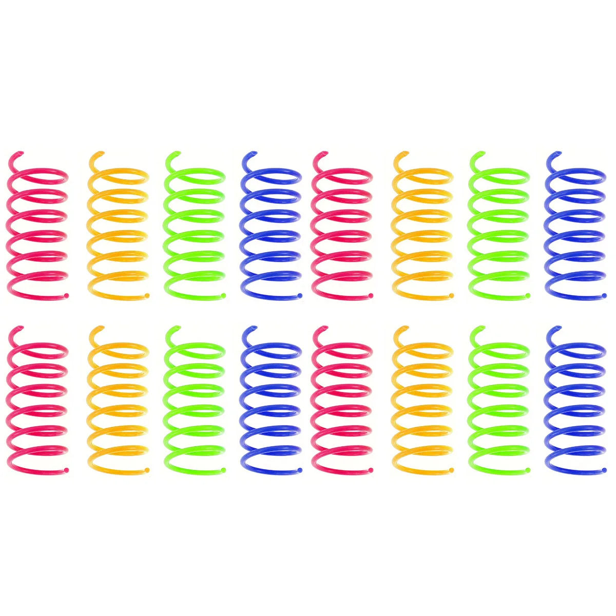 Cat Spring Toys – Colorful Interactive Coil Toys for Kittens