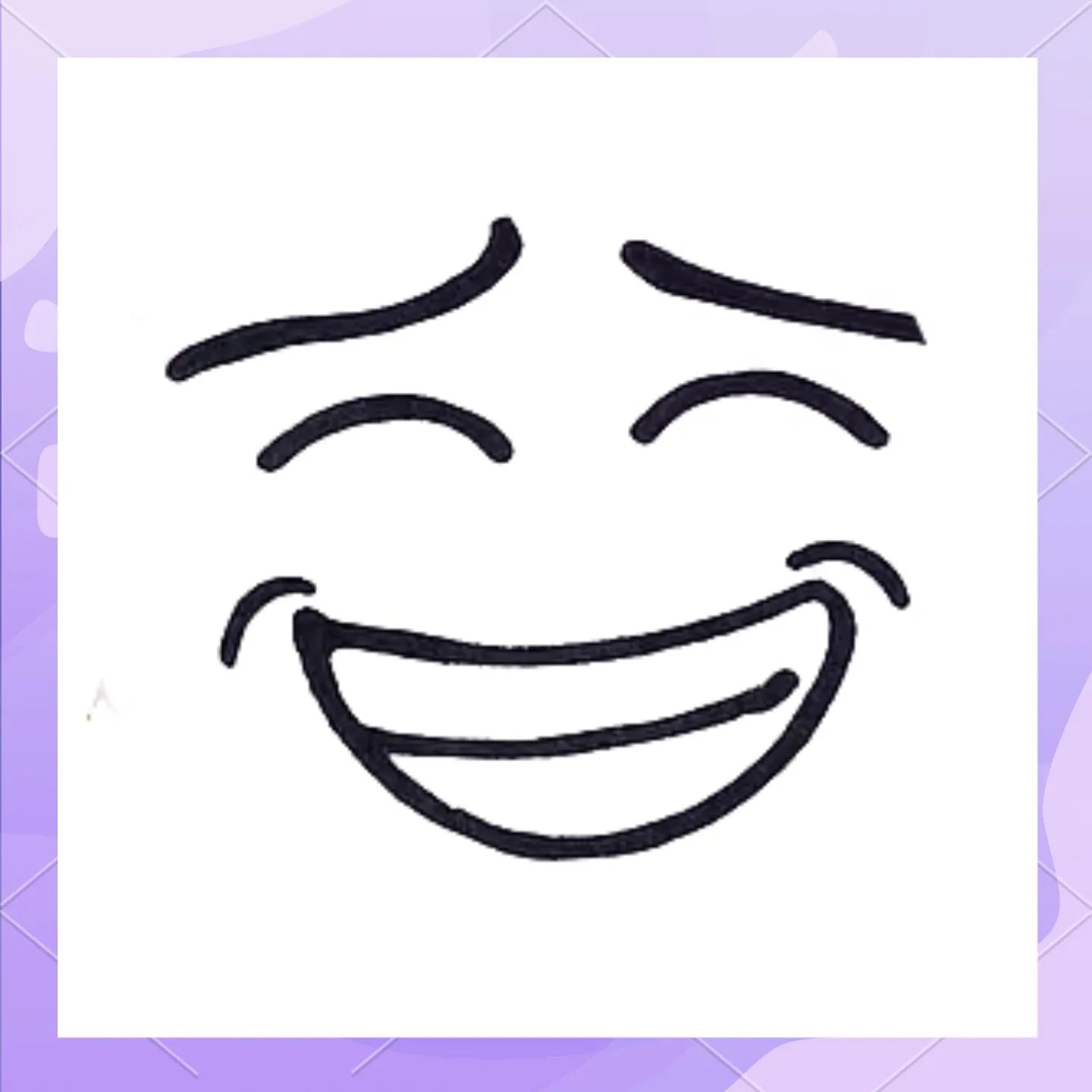 Cute Emoji Expression Stamps