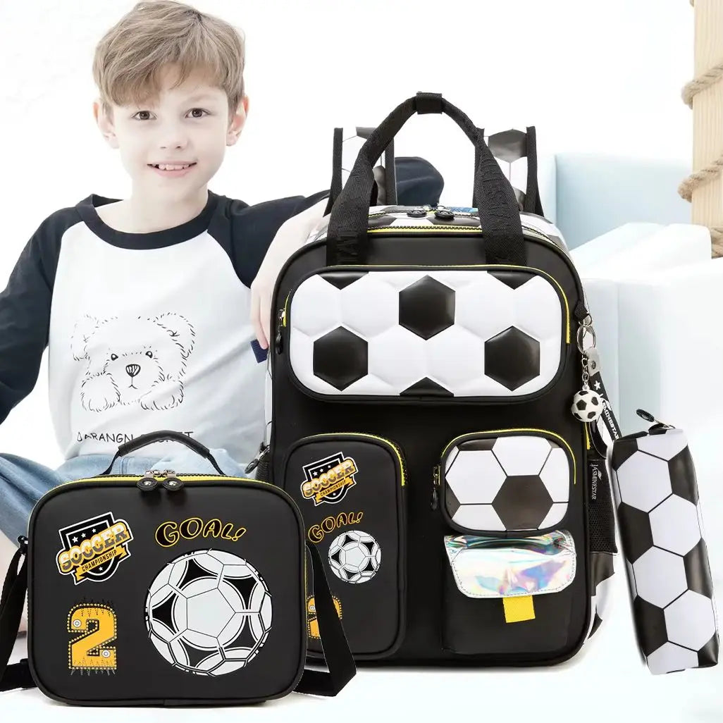 Boys 3-Piece School Backpack Set