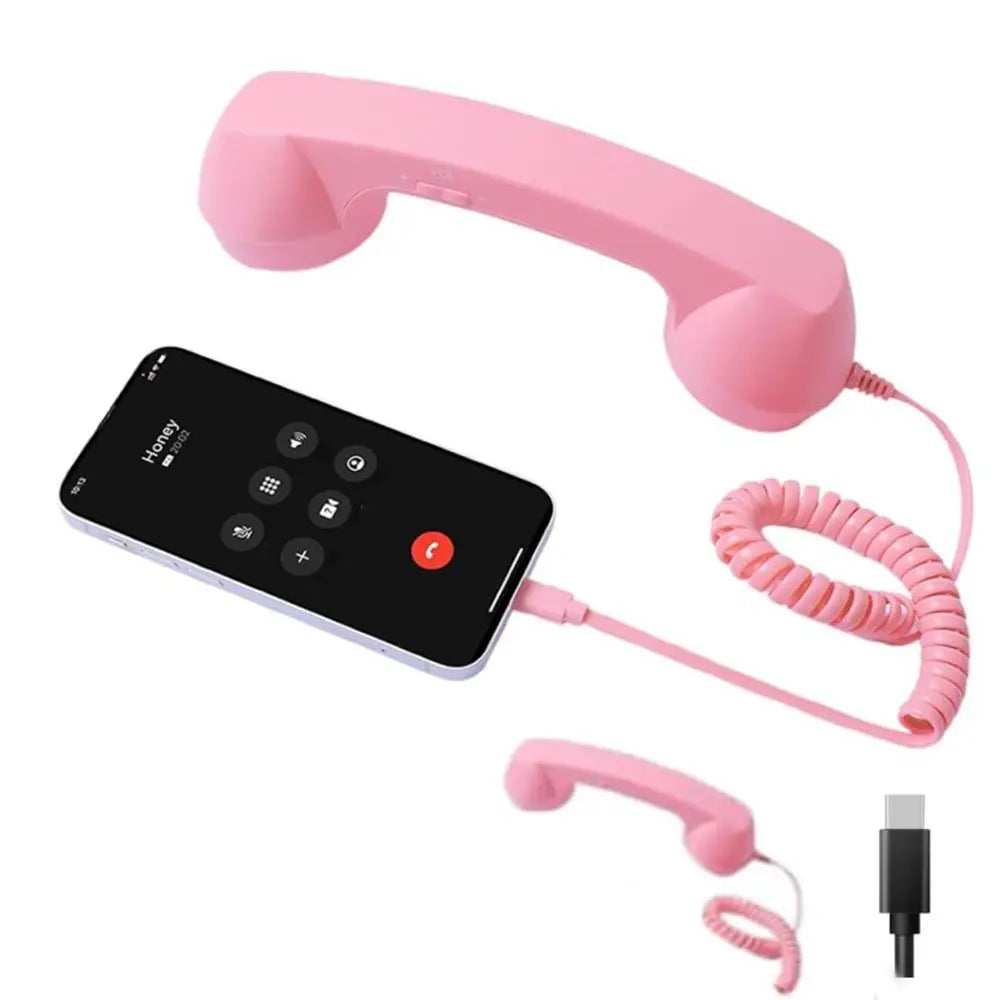 Retro Type-C Phone Handset