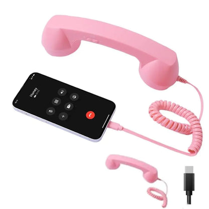 Retro Type-C Phone Handset