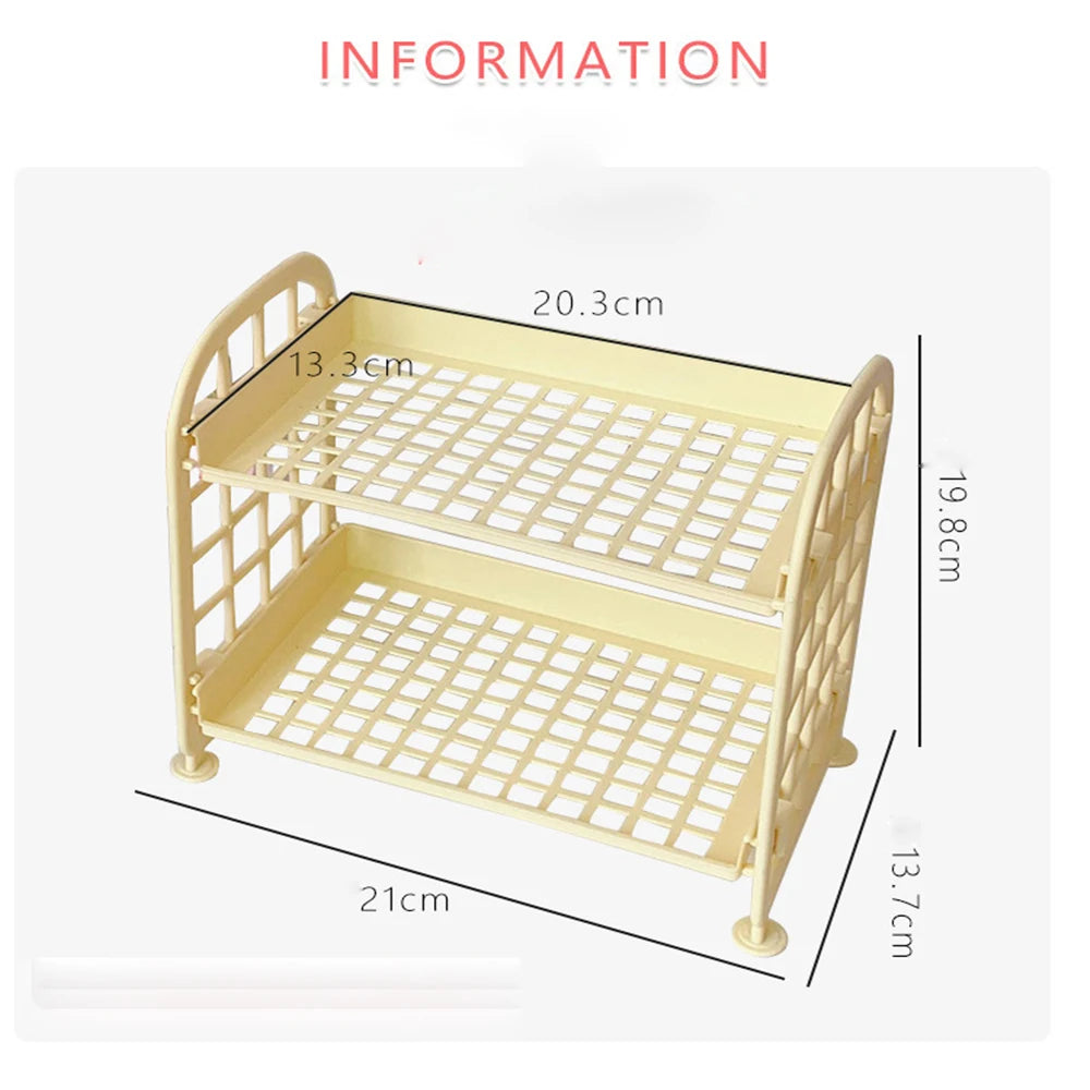 Desktop Storage Shelf Organizer