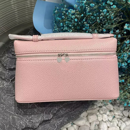 Women’s Genuine Leather Small Boston Bag