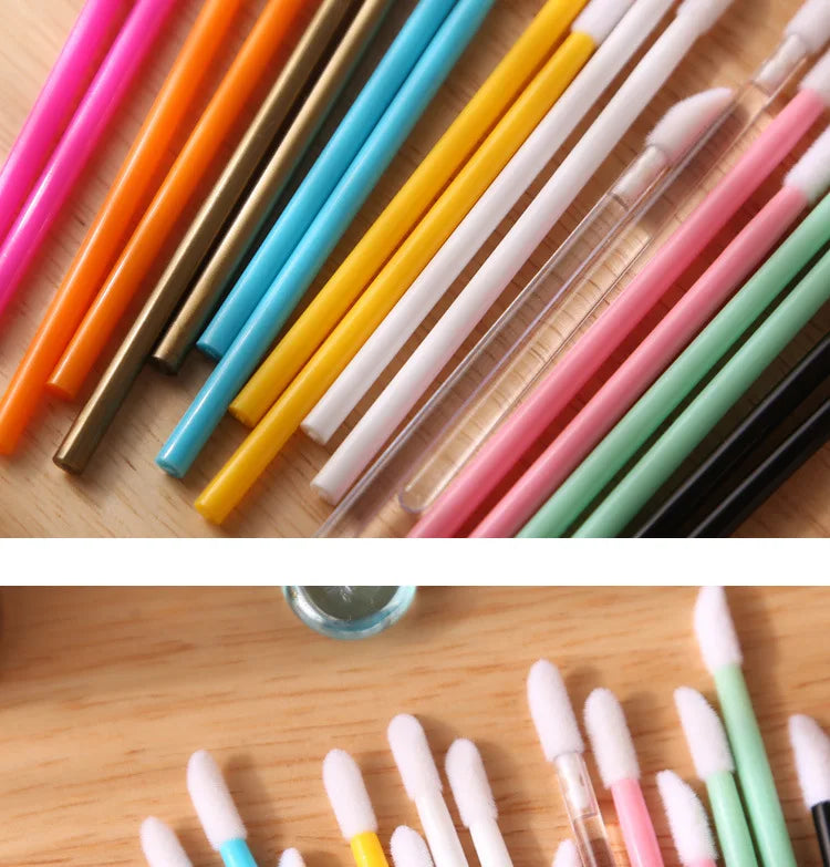 Disposable Lip & Makeup Brush Set