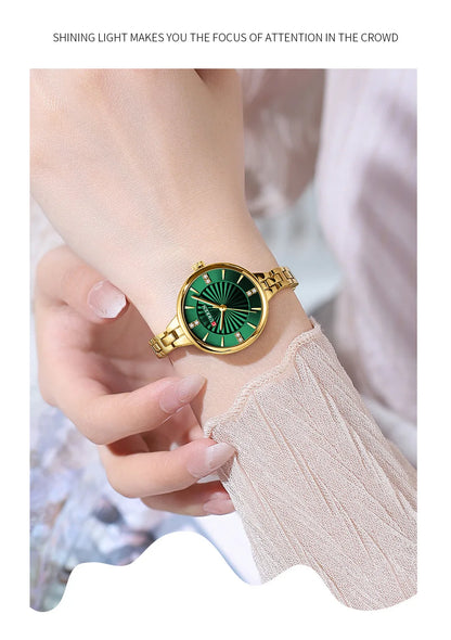 CURREN 9097 Women's Stainless Steel Quartz Fashion Watch