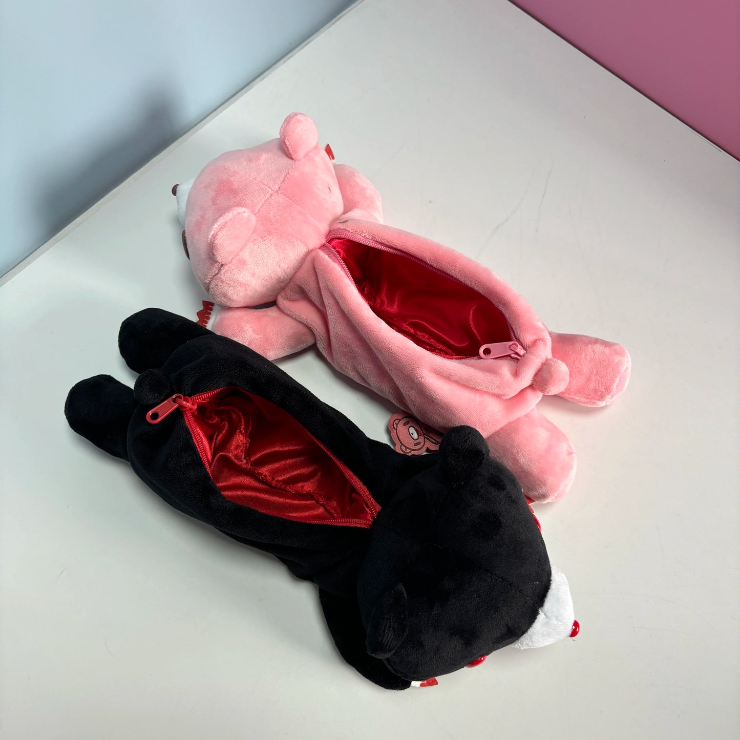 Cute Cartoon Bear Plush Pencil Case