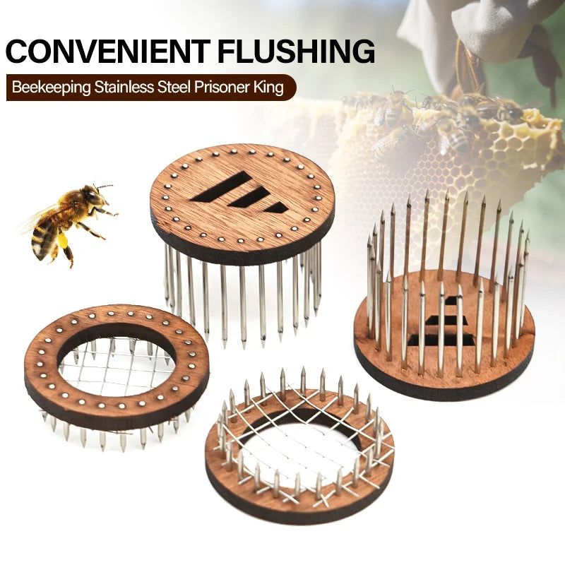 Wooden Queen Bee Catcher Cage