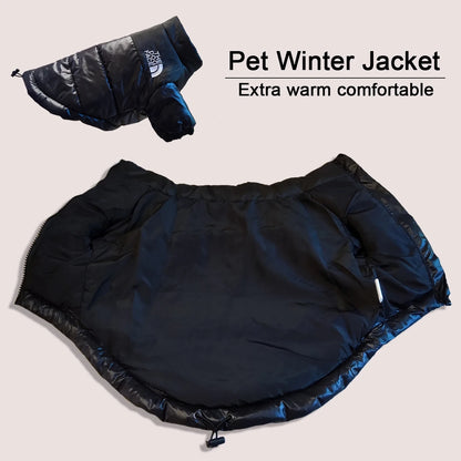 Large Reflective Dog Winter Jacket