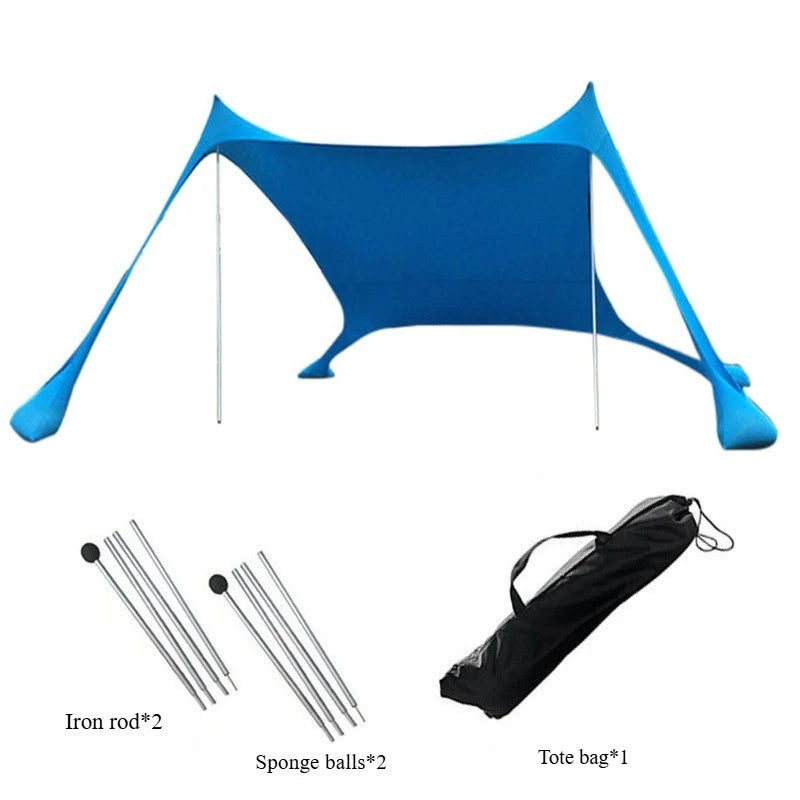 Portable Beach Canopy Sun Shelter for Camping & Outdoor Adventures