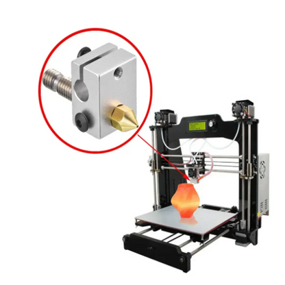 24-Piece MK8 Brass 3D Printer Nozzle Set