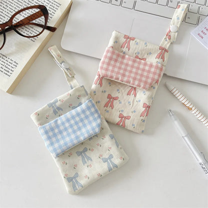 Floral Fabric Pencil Case