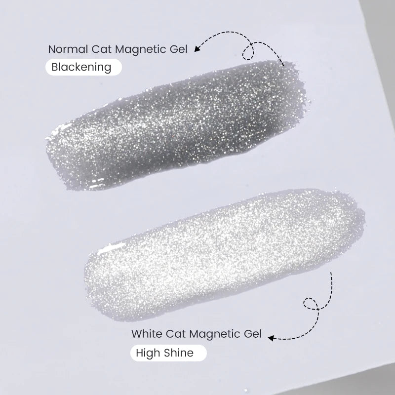 UR SUGAR 15ml White Cat Magnetic Gel Nail Polish