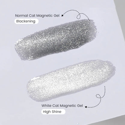 UR SUGAR 15ml White Cat Magnetic Gel Nail Polish