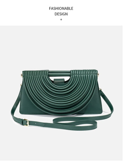 Gold Handwoven Evening Handbag