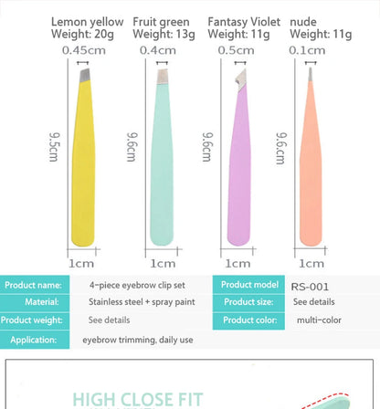 Eyebrow Tweezers Set