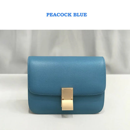 Retro Palm Texture Flap Messenger Bag