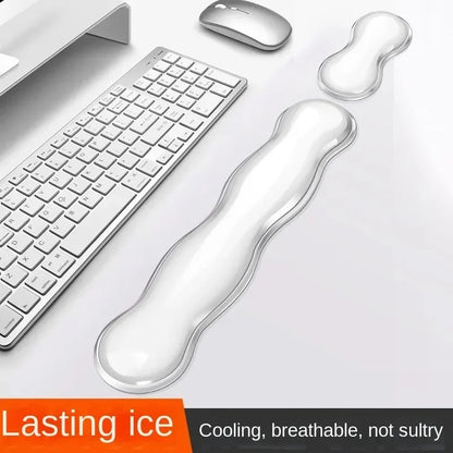 Ergonomic Mouse Pad with Wrist Rest Support