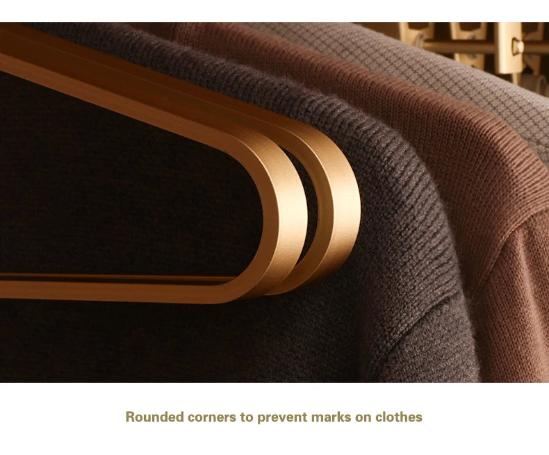 Aluminum Alloy Clothes Hangers Set