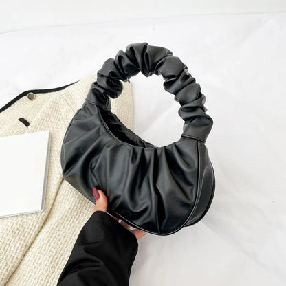 Pleated Cloud Shoulder Bag