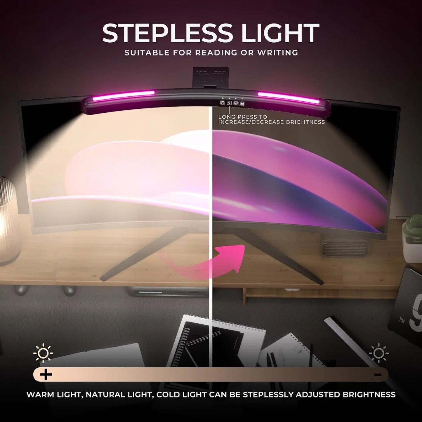 RGB Monitor Light Bar with Backlight
