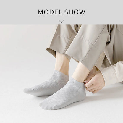 Men’s Bamboo Ankle Socks 5 Pairs