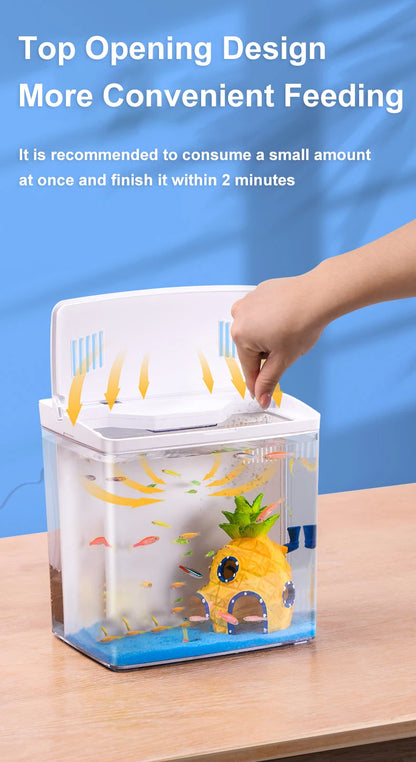 Mini USB Self-Filtering Aquarium with LED Light