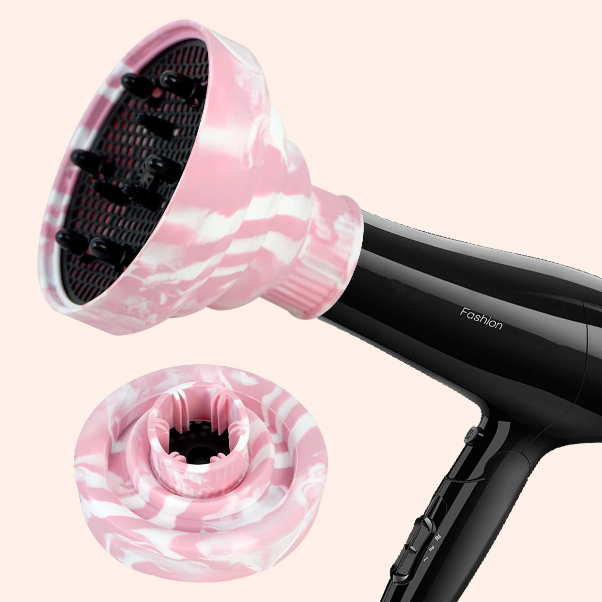 Foldable Silicone Hair Dryer Diffuser