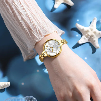 CURREN 9097 Women's Stainless Steel Quartz Fashion Watch