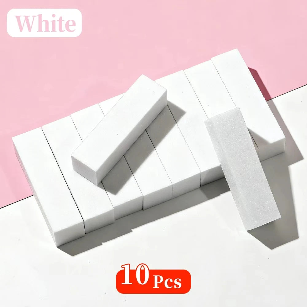 4-Way Nail Buffer Block – Manicure & Pedicure Nail File