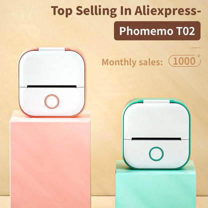 Phomemo T02 Mini Thermal Printer