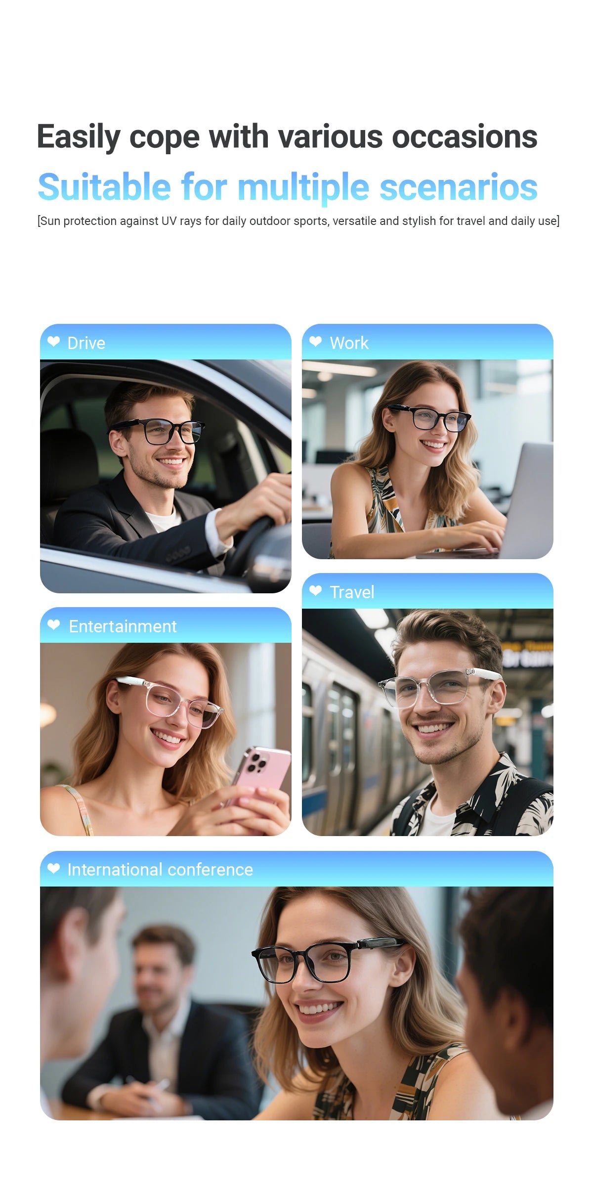Smart AI Translation Glasses