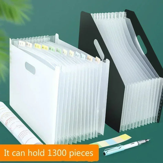 A4 Expanding File Folder with 13 Pockets
