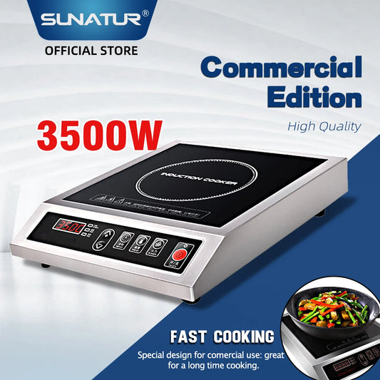 SUNATUR Mini Circular Electric Induction Stove 220V