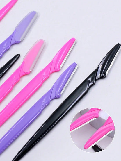 Precision Eyebrow Razor Set with Storage Case
