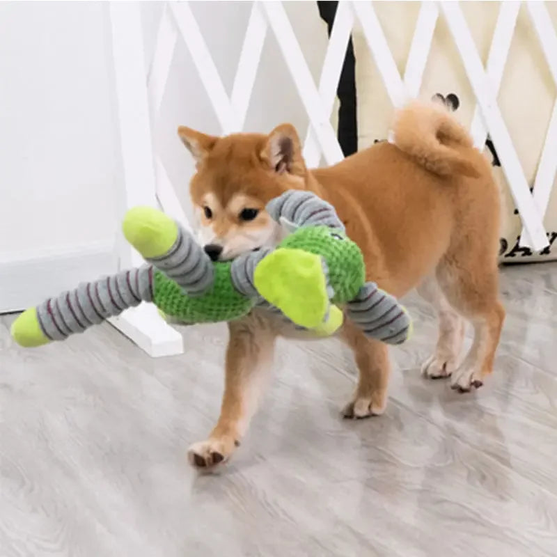Animal Plush Squeaky Dog Toy
