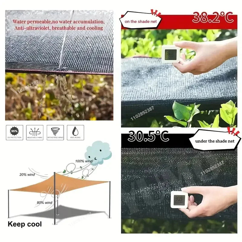 UV Protection Shade Cloth for Garden, Patio & Greenhouse