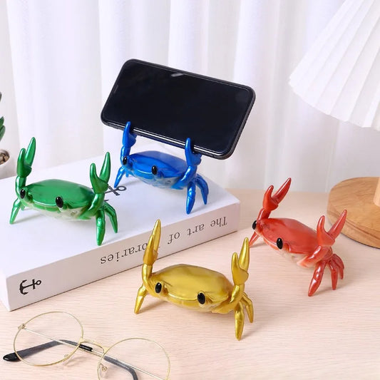 Weightlifting Crab Phone Stand & Desk Organizer