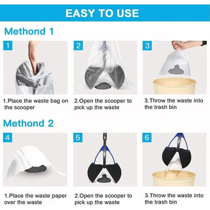 Foldable Long Handle Dog Pooper Scooper