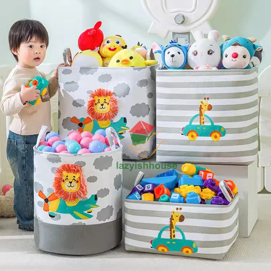 Folding Storage Linen Basket
