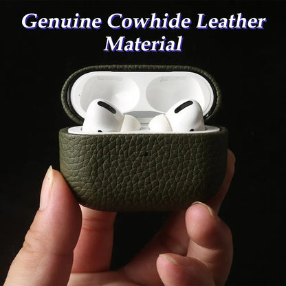 Genuine Leather AirPods Case