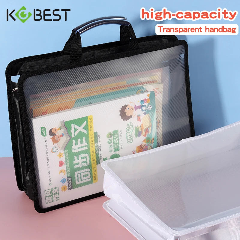 Transparent A4 Waterproof Document Storage Bag