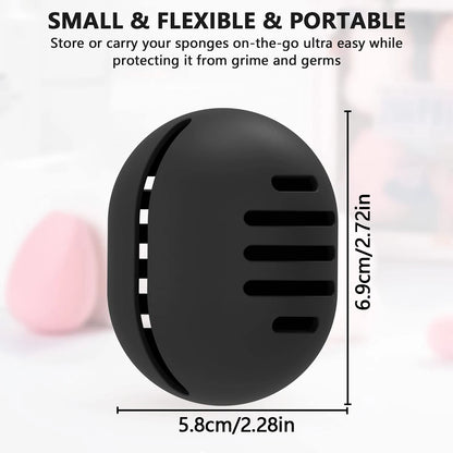 Silicone Makeup Sponge Storage Case