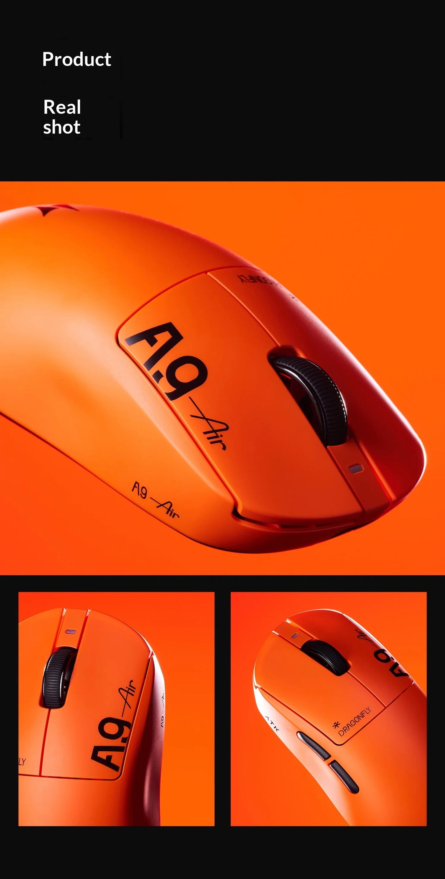 ATK DragonFly A9 Air Ultimate Gaming Mouse