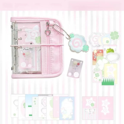 Cute Retro M5 Binder Scrapbook Set