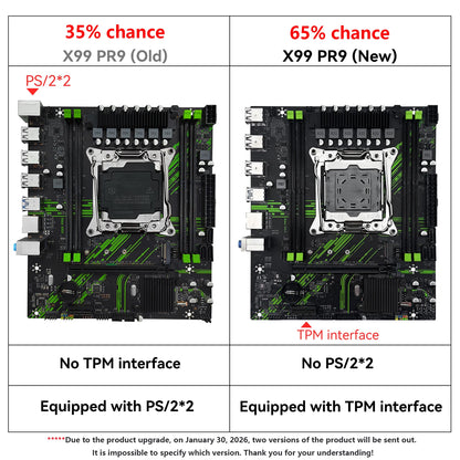MACHINIST X99 PR9 LGA 2011-3 DDR4 Motherboard