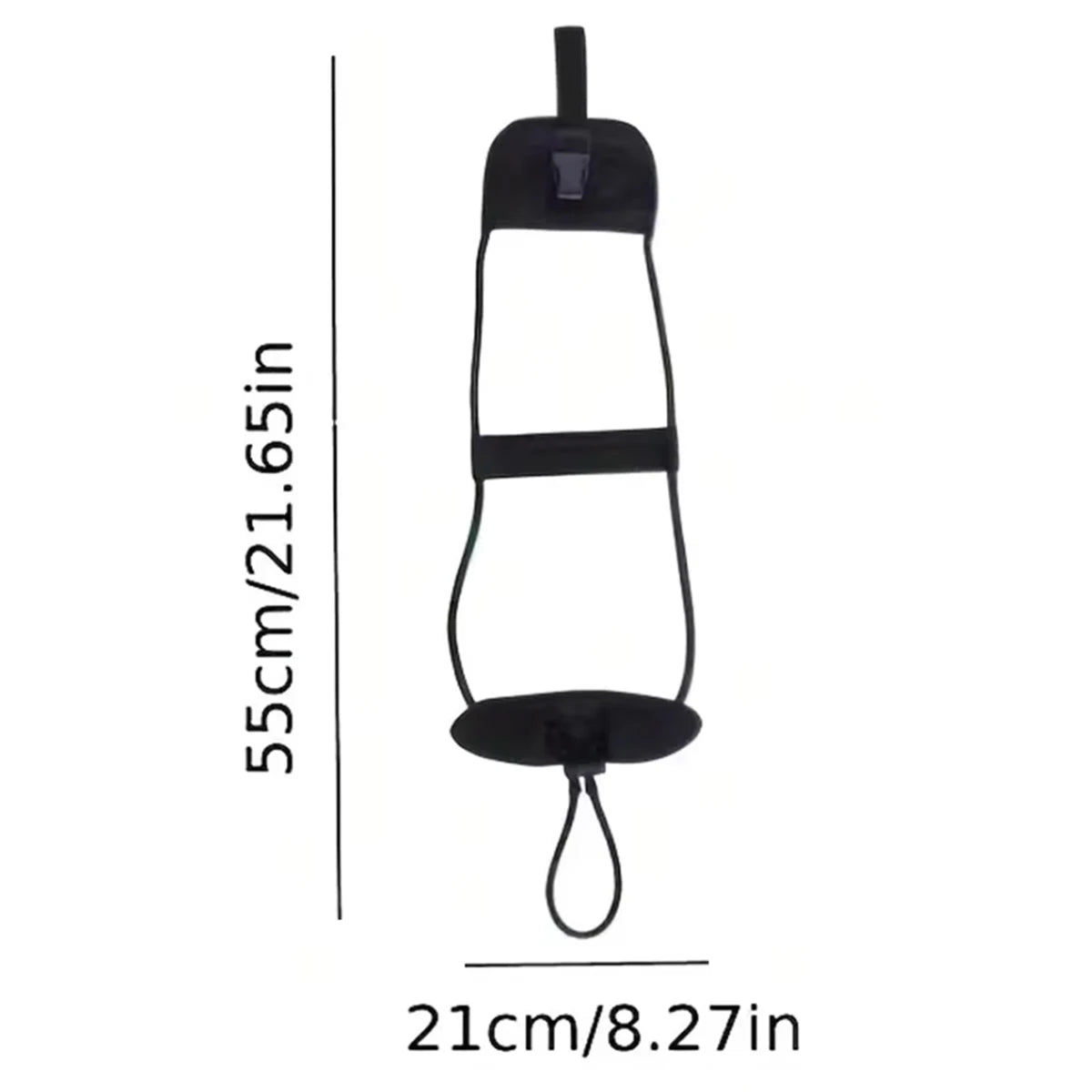 Adjustable Luggage Bungee Strap with Cam Buckle