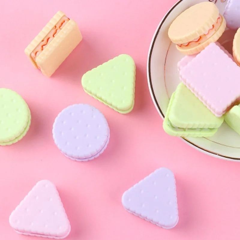 Biscuit Shape Pencil Sharpener Set