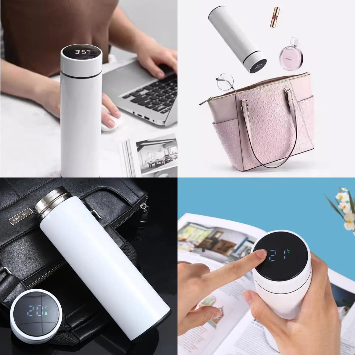 Smart Temperature Display Vacuum Flask