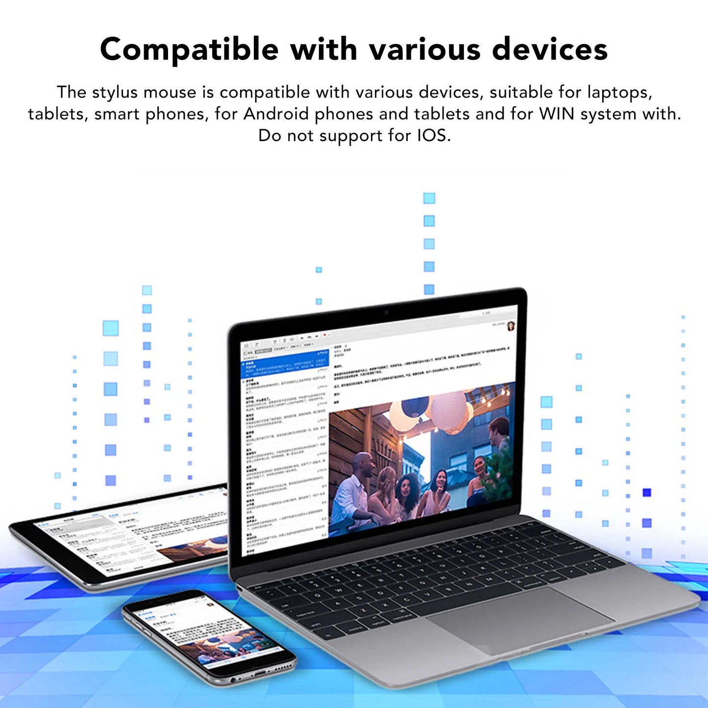 Wireless Mouse Pen 2.4G for Laptop Tablet
