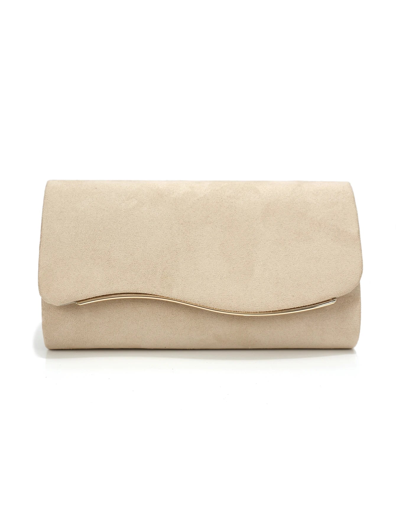 Velvet Envelope Evening Clutch Bag with Chain Strap